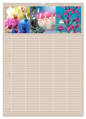 CALVENDO Wandkalender TRIPLETTS - Der anspruchsvolle Familienplaner (Premium, hochwertiger DIN A2 Wandkalender 2023, Kunstdruck in Hochglanz)