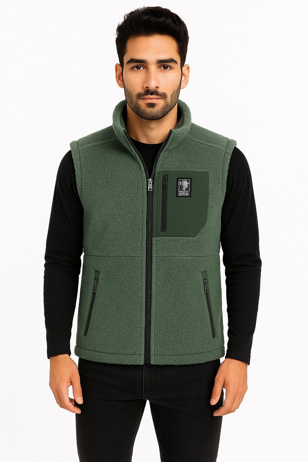 LPO Fleeceweste Ravin mit Langhaarfleece