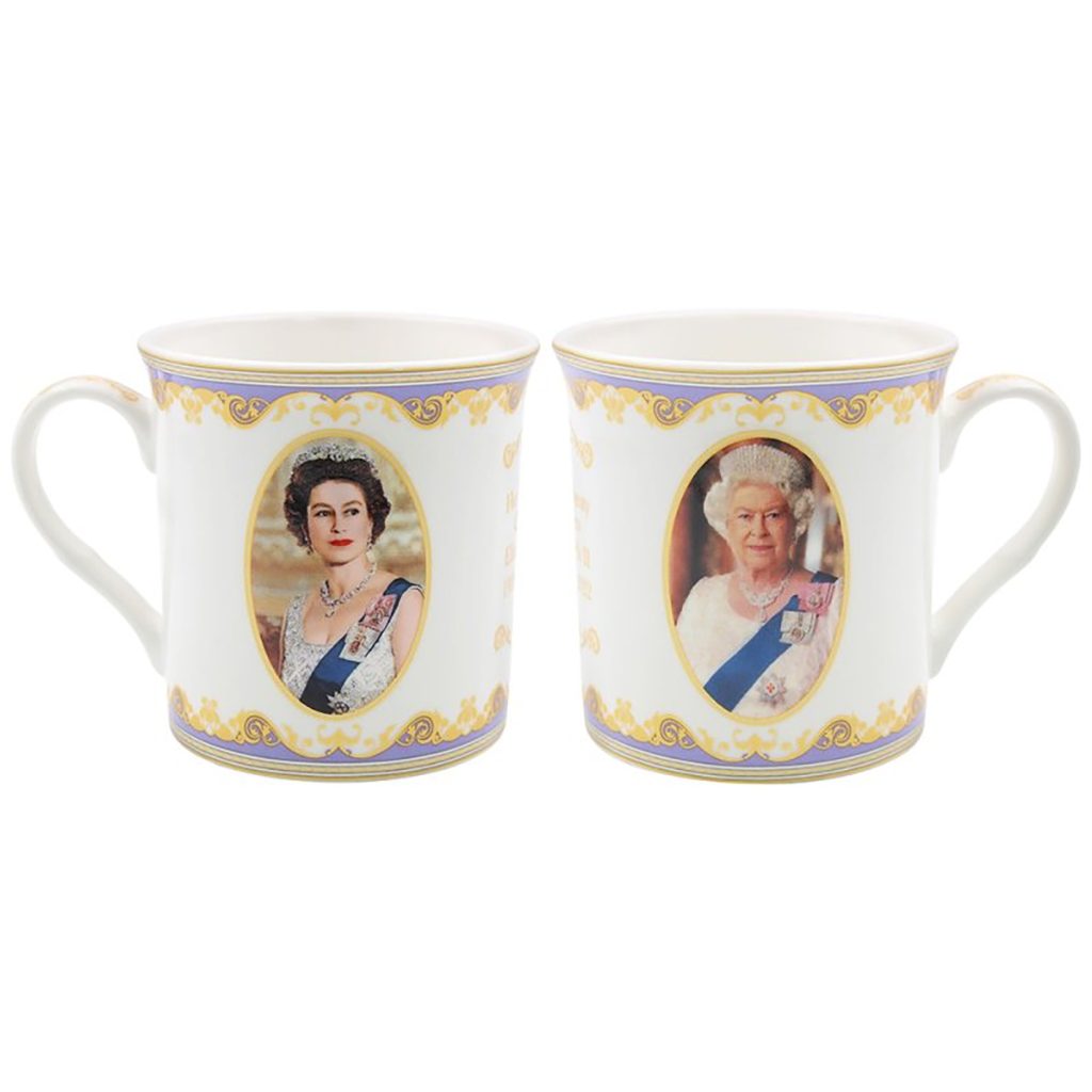 LEONARDO Tasse Königin Elizabeth II Gedanktasse, Knochenporzellan