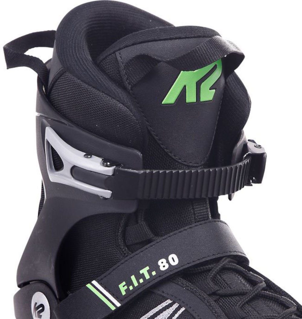 K2 Inlineskates K2 F.I.T. 80 Inline Skate black/green