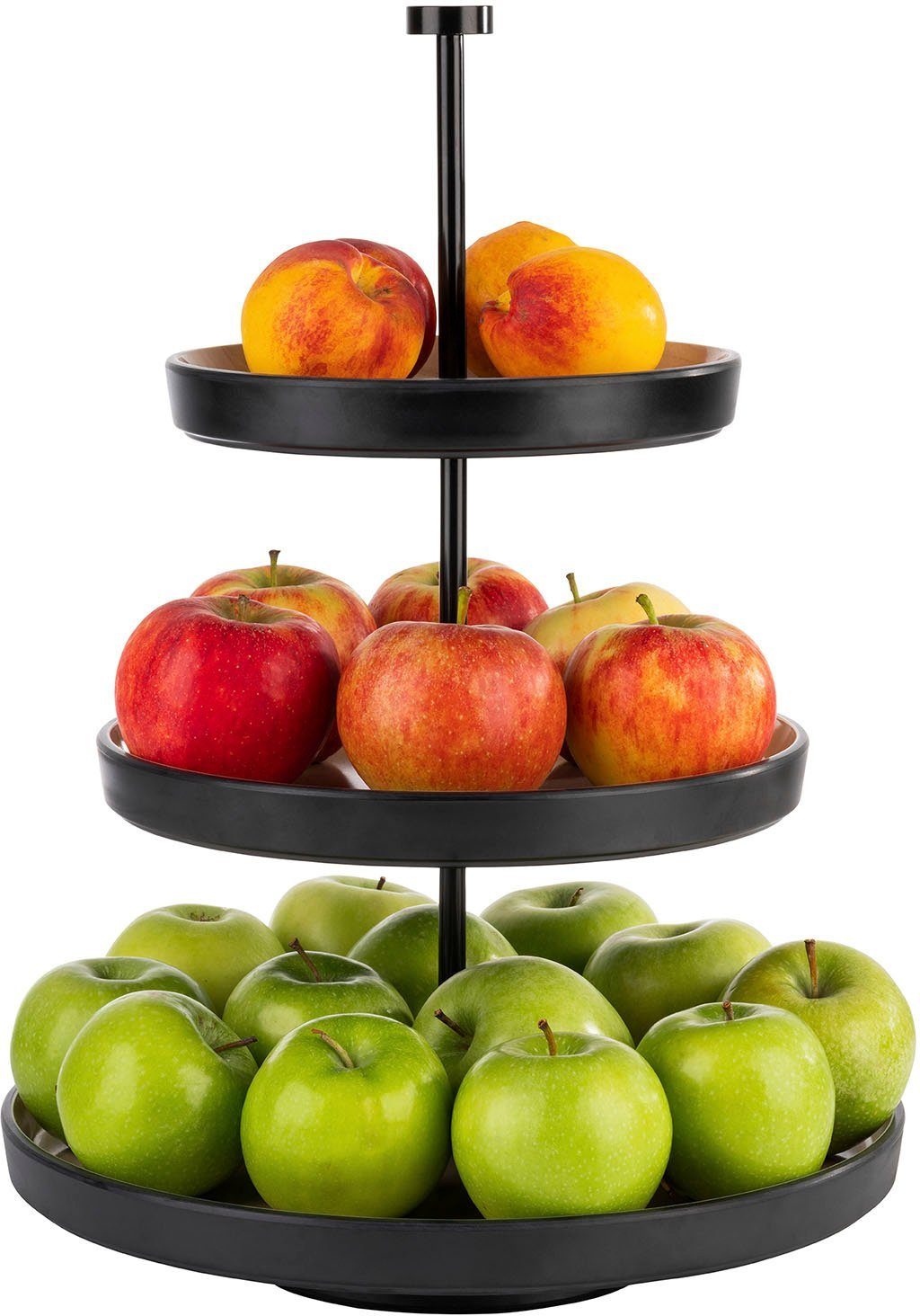 APS Etagere Frida, Melamin, Metall, (4-tlg), vielseitige Nutzung möglich, 3-stufig
