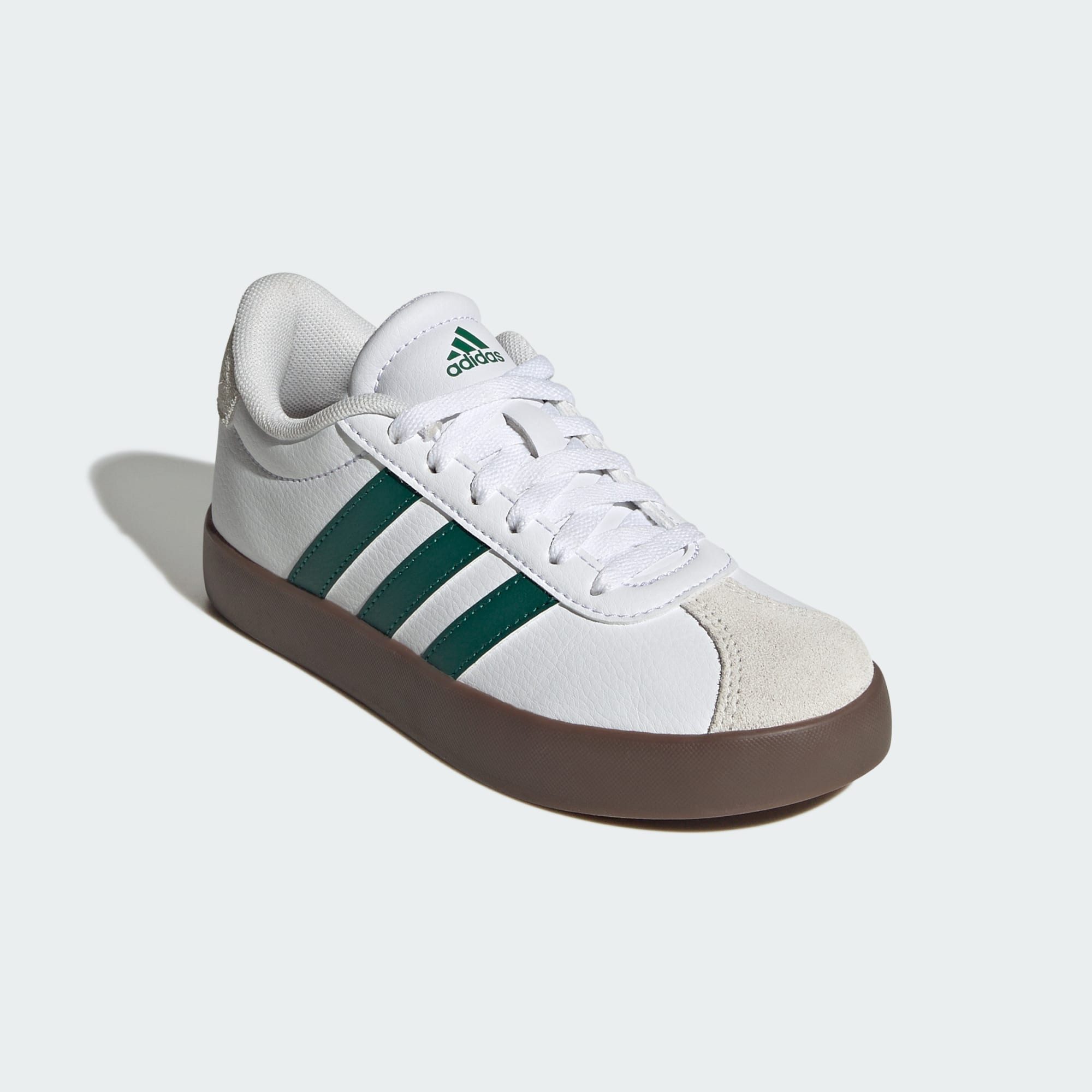 Cloud White / Collegiate Green / Gum