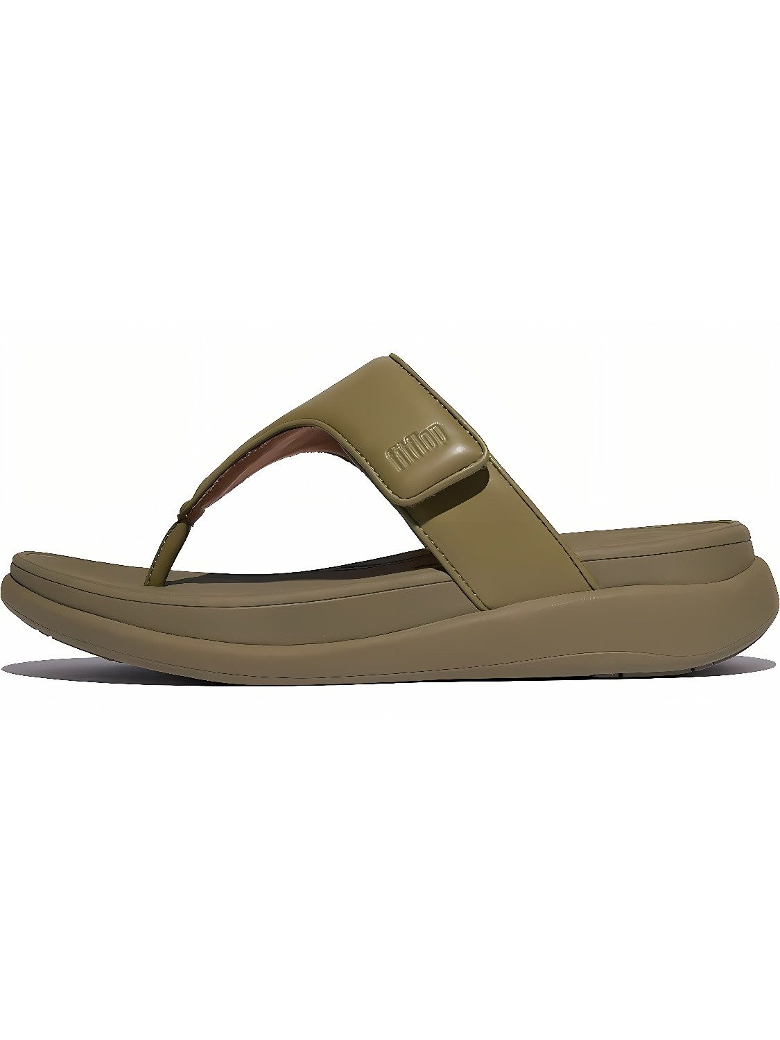 Fitflop F-Mode GO Adjustable Flatform Toe-Post Sandals Sandale