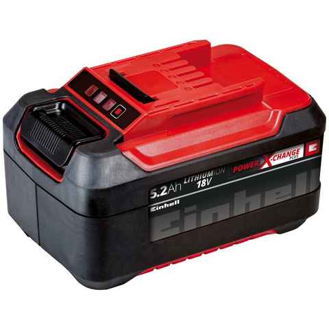 Einhell 18 V 5,2 Ah Power X-Change Plus Akku (18,0 V, 1 St), Akku 5200 mAh (18,0 V, 1 St)