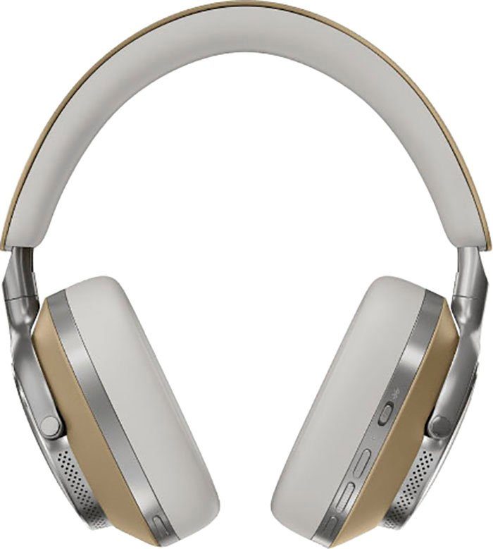 Bluetooth, Beige (Geräuschisolierung, Bluetooth, Px8 Noise-Cancelling, aptX Bluetooth, HFP, HSP, & Bluetooth) AVRCP Hi-Res, Transparenzmodus, Wilkins Bluetooth-Kopfhörer A2DP Bowers