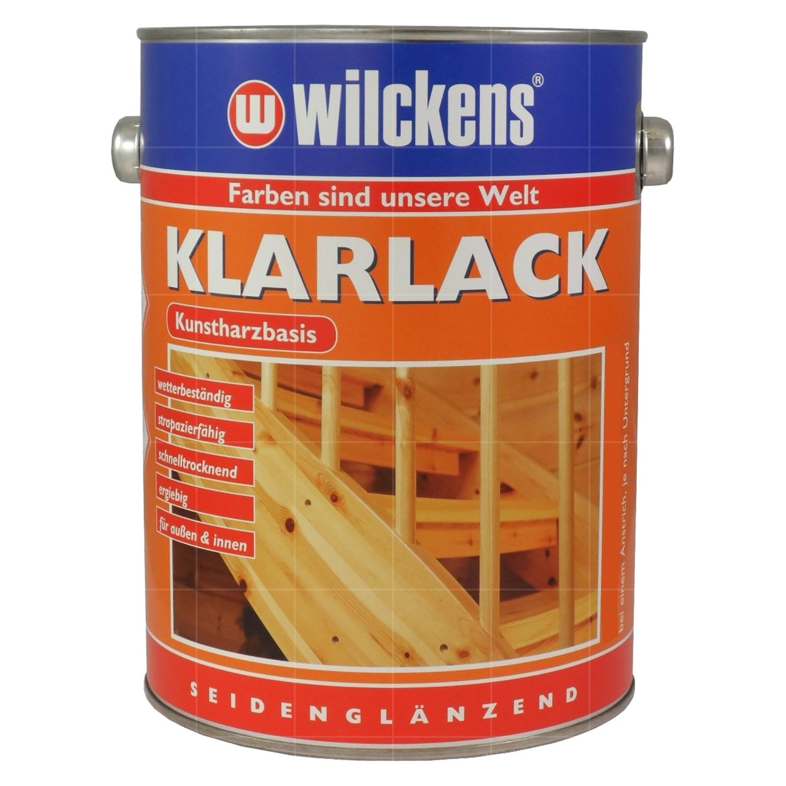 Wilckens Farben Klarlack Klarlack seidenglänzend - 0.375 Liter