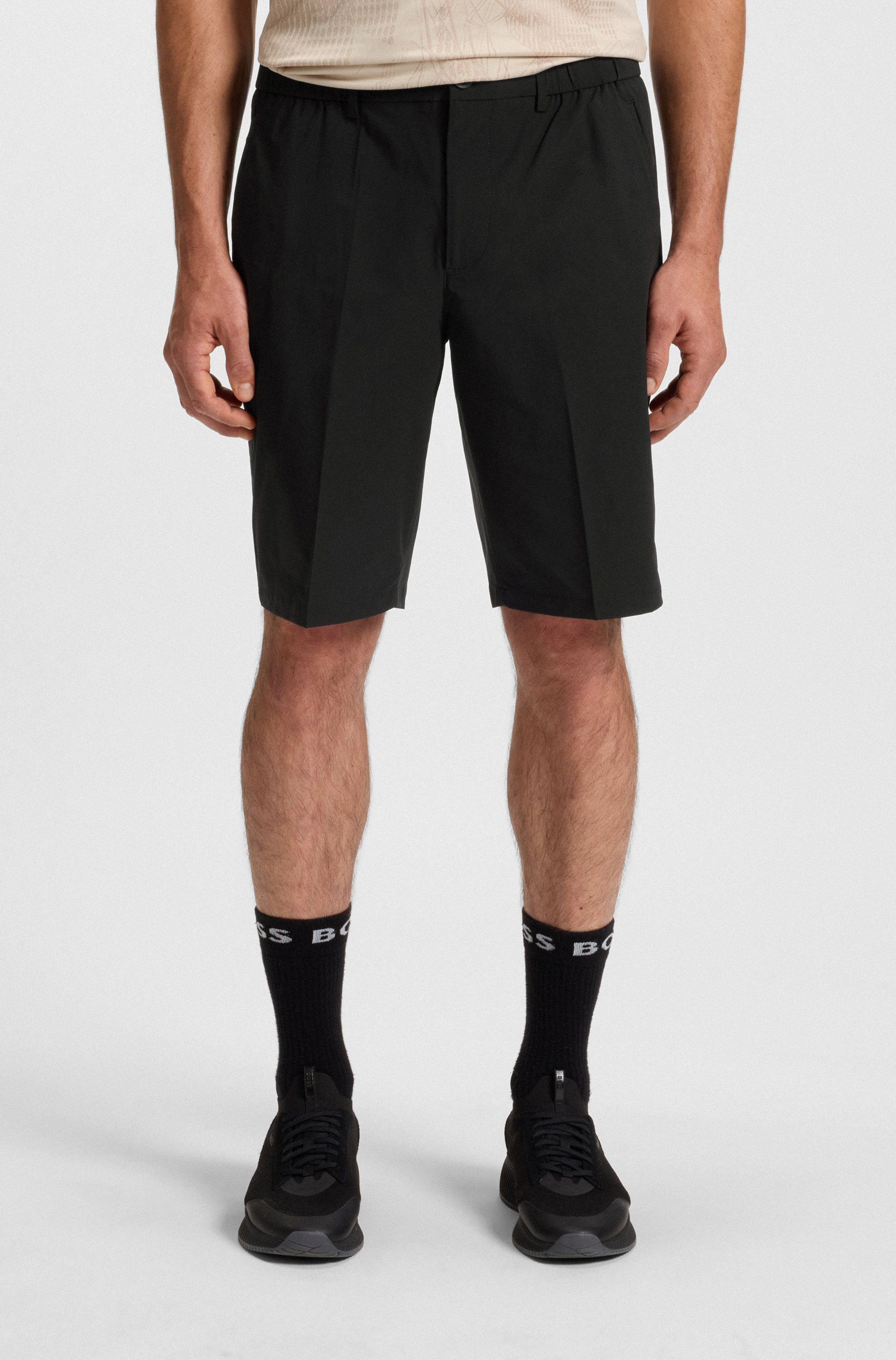 BOSS GREEN Shorts S Speedflex in klassischer Form Jogpants Sweatpants Stretchhose