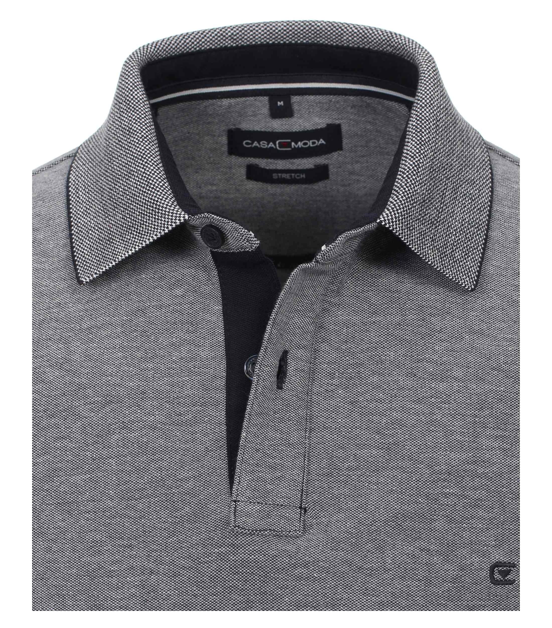 CASAMODA Poloshirt "CASAMODA Polo-Shirt uni" günstig online kaufen