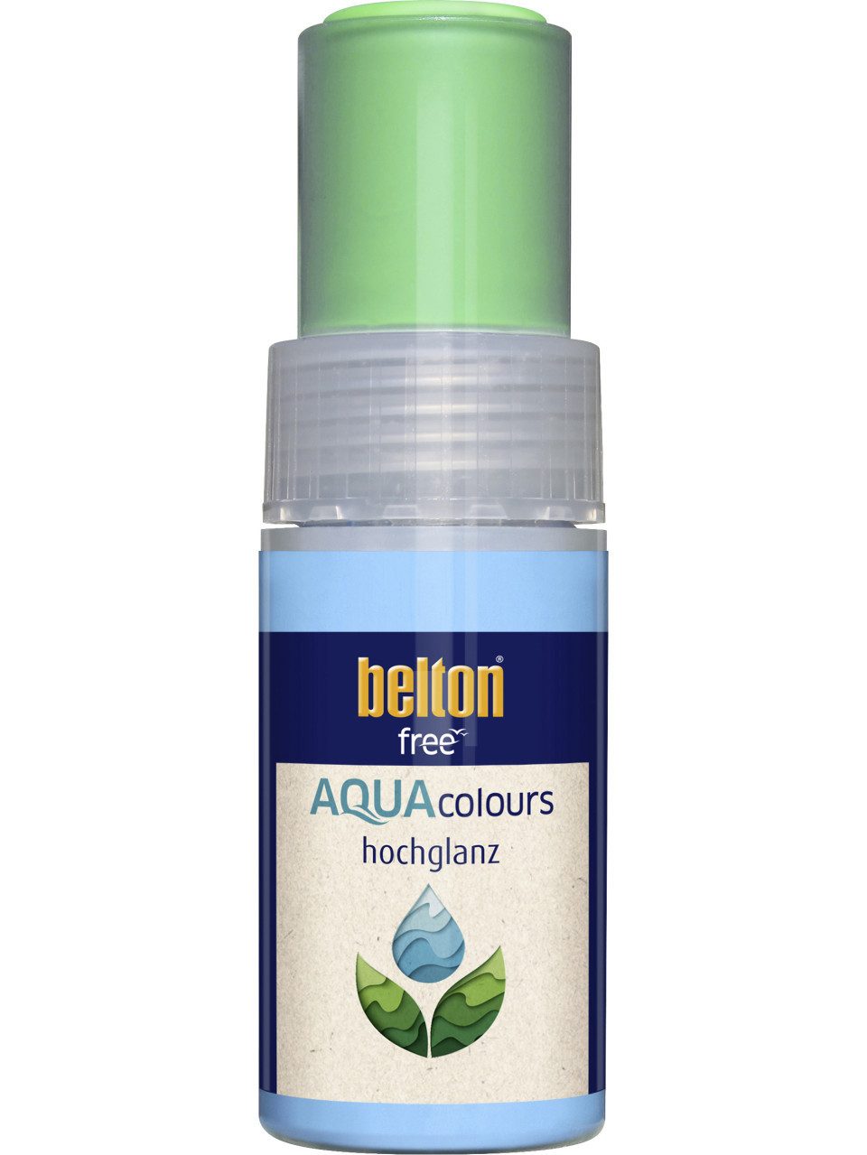 belton Acryl-Buntlack belton free Lackstift AQUAcolours 9 ml ml gelbgrün
