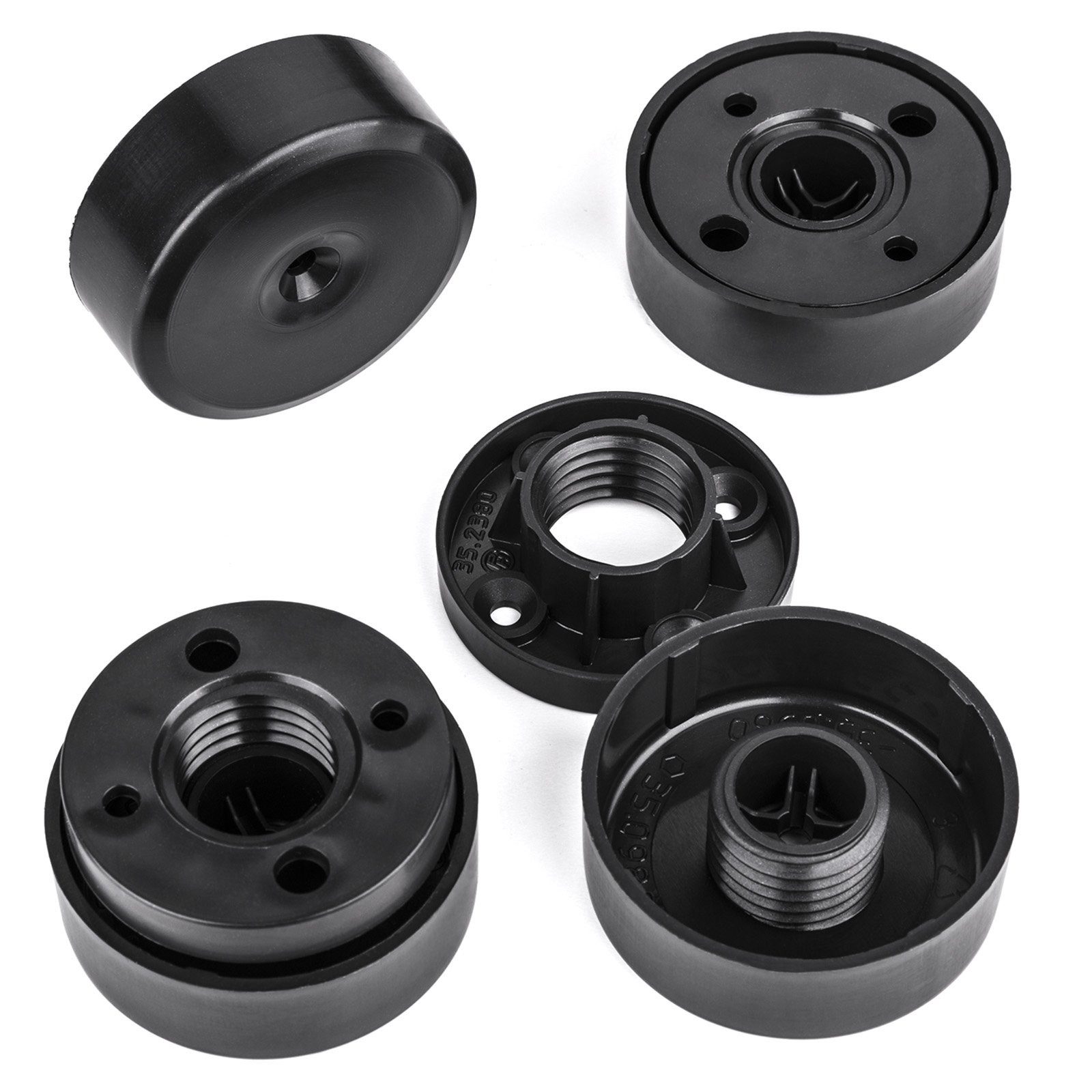 Möbelfuß 8er Set GOLF III Ø 50 mm Gleitfuss Bodengleiter