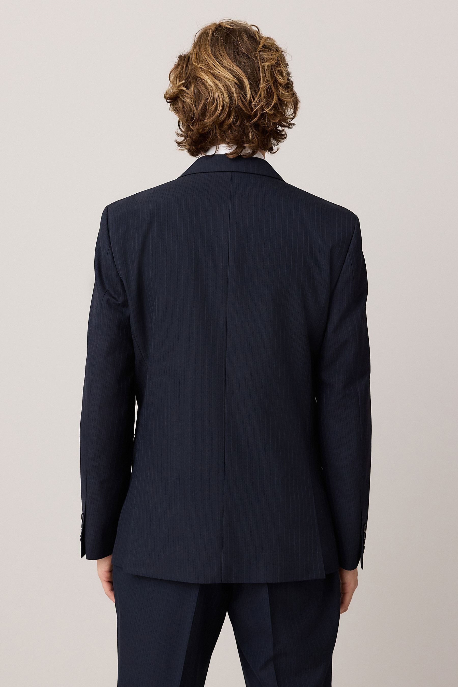 Next Sakko Slim Fit Anzugsakko mit Streifen (1-tlg) günstig online kaufen