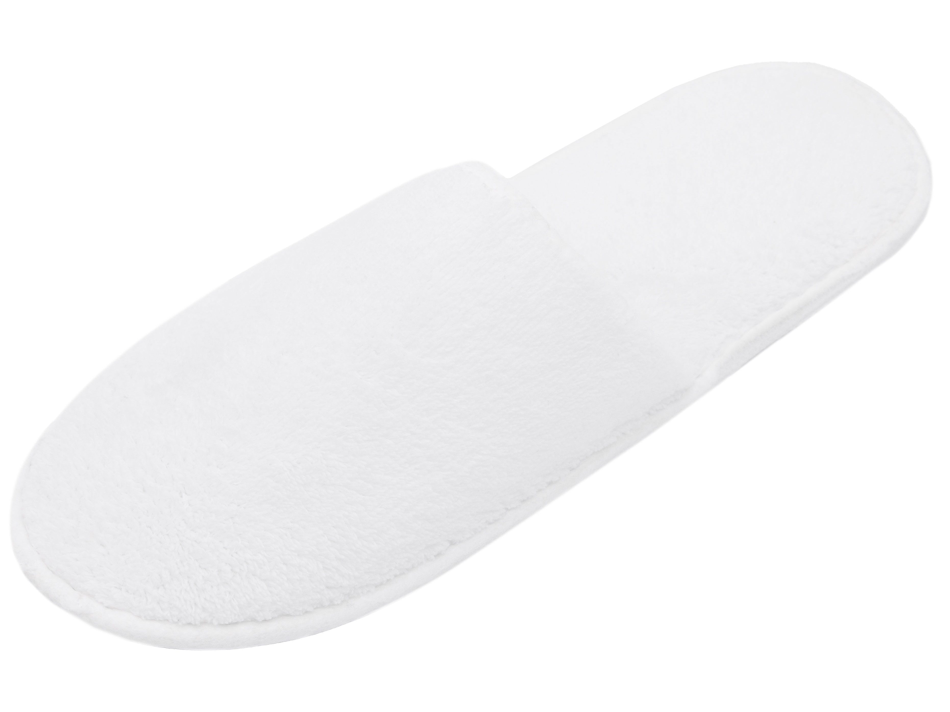 ZOLLNER Pantoffel (10-tlg) Universalgröße, 100% Polyester, vom Hotelwäschespezialisten