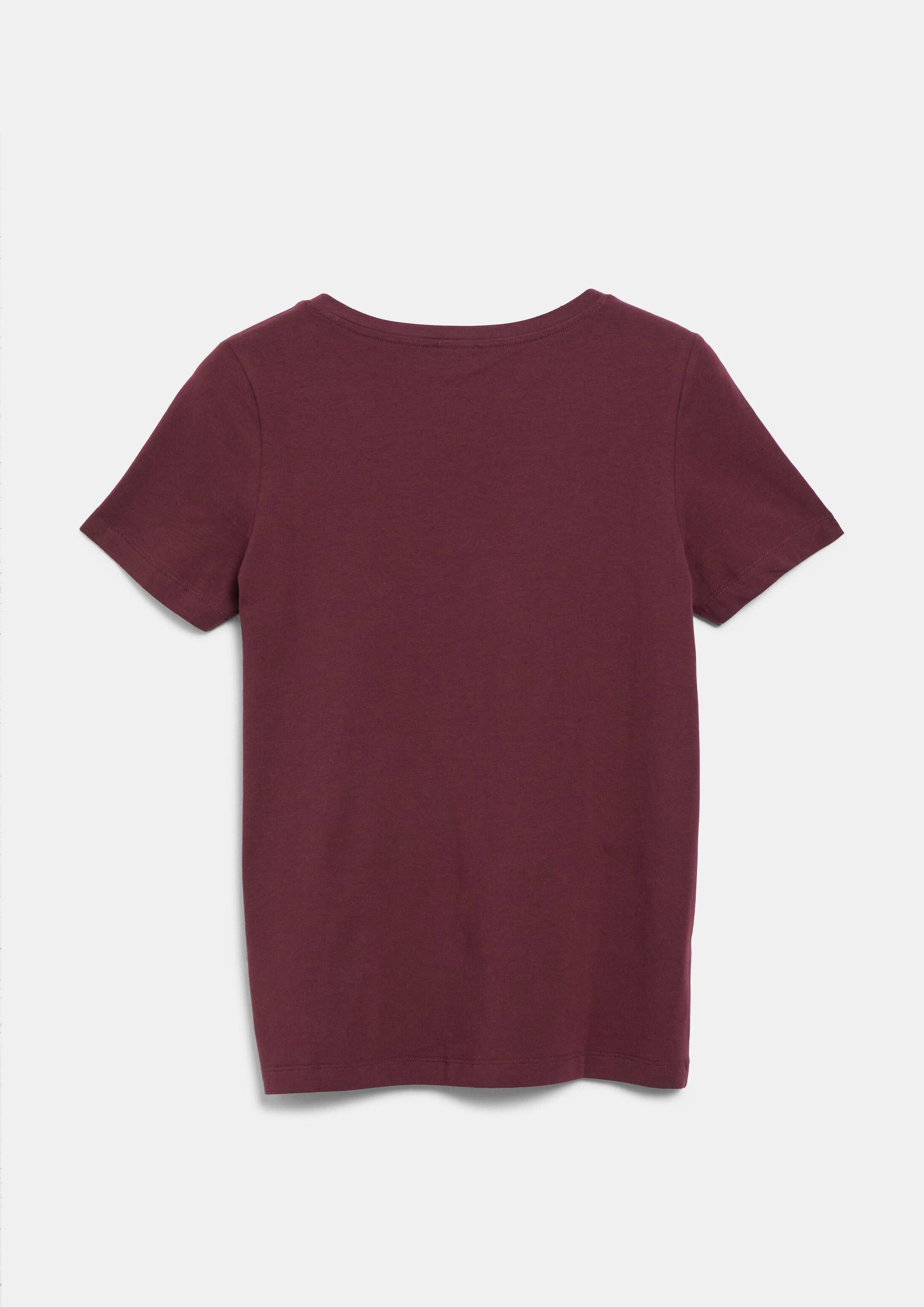 s.Oliver Kurzarmshirt T-Shirt T-Shirt mit V-Ausschnitt