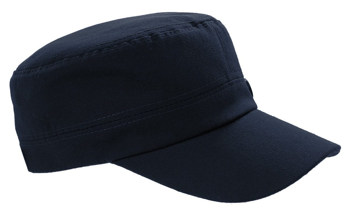 dy_mode Army Cap Army Cap Unifarbe Schirmmütze Herren Mütze Damen Kappe mit peppigen Holzknöpfen