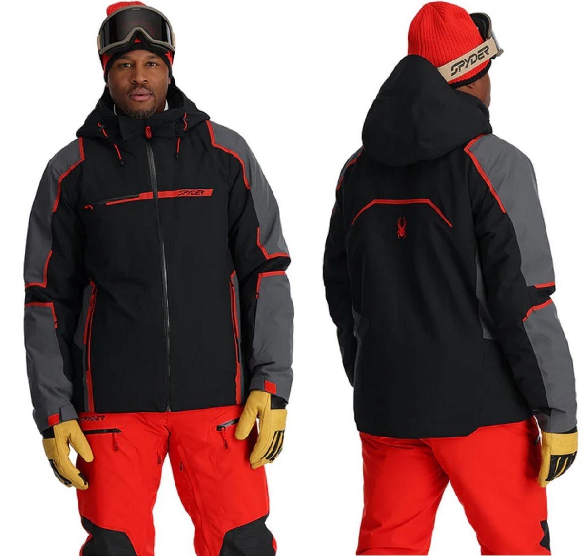 Spyder Skijacke Spyder Titan Jacket Herren Skijacke Winterjacke 38SA075322 BLK