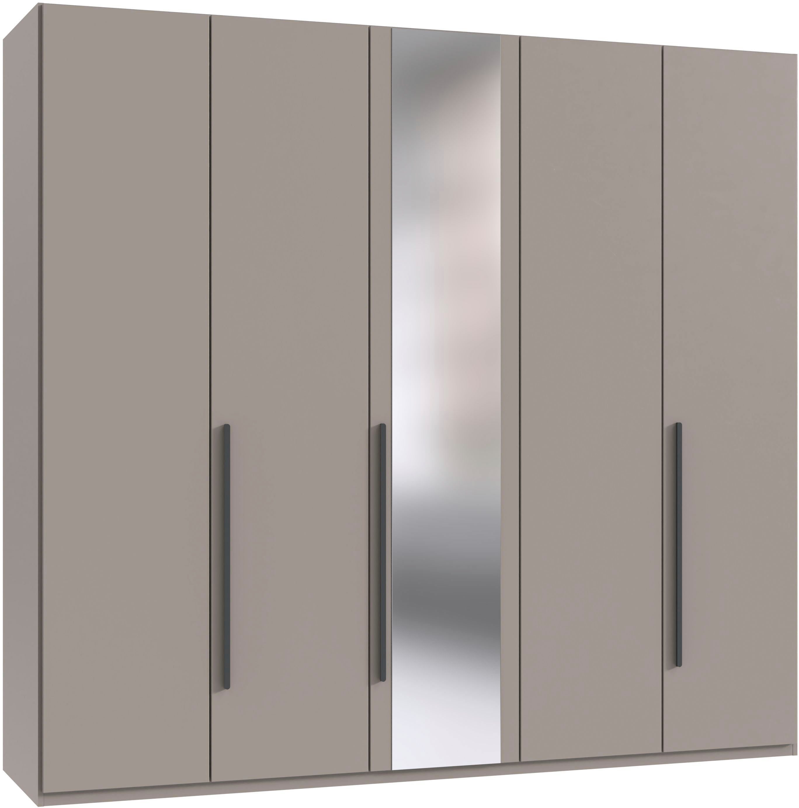 Wimex Drehtürenschrank London in den Breiten 180cm, 225cm und 270cm erhältlich, inkl. Spiegel Kleiderschrank wahlweise mit Basic- o. Premium-Ausstattung erhältlich