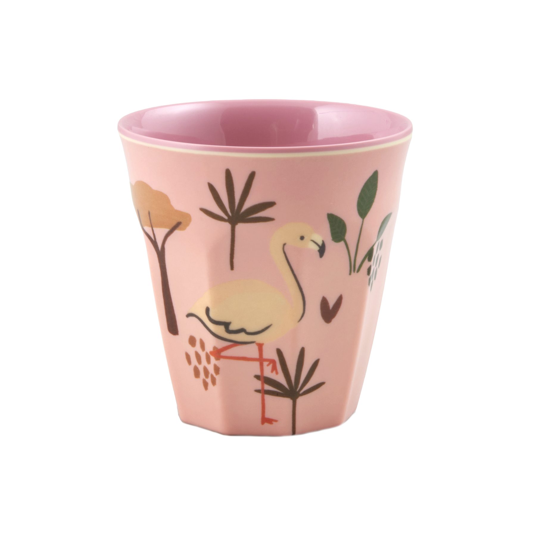 rice Kinderbecher Rice Kleine Kinderbecher - Pink - Pink Jungle Animal Print
