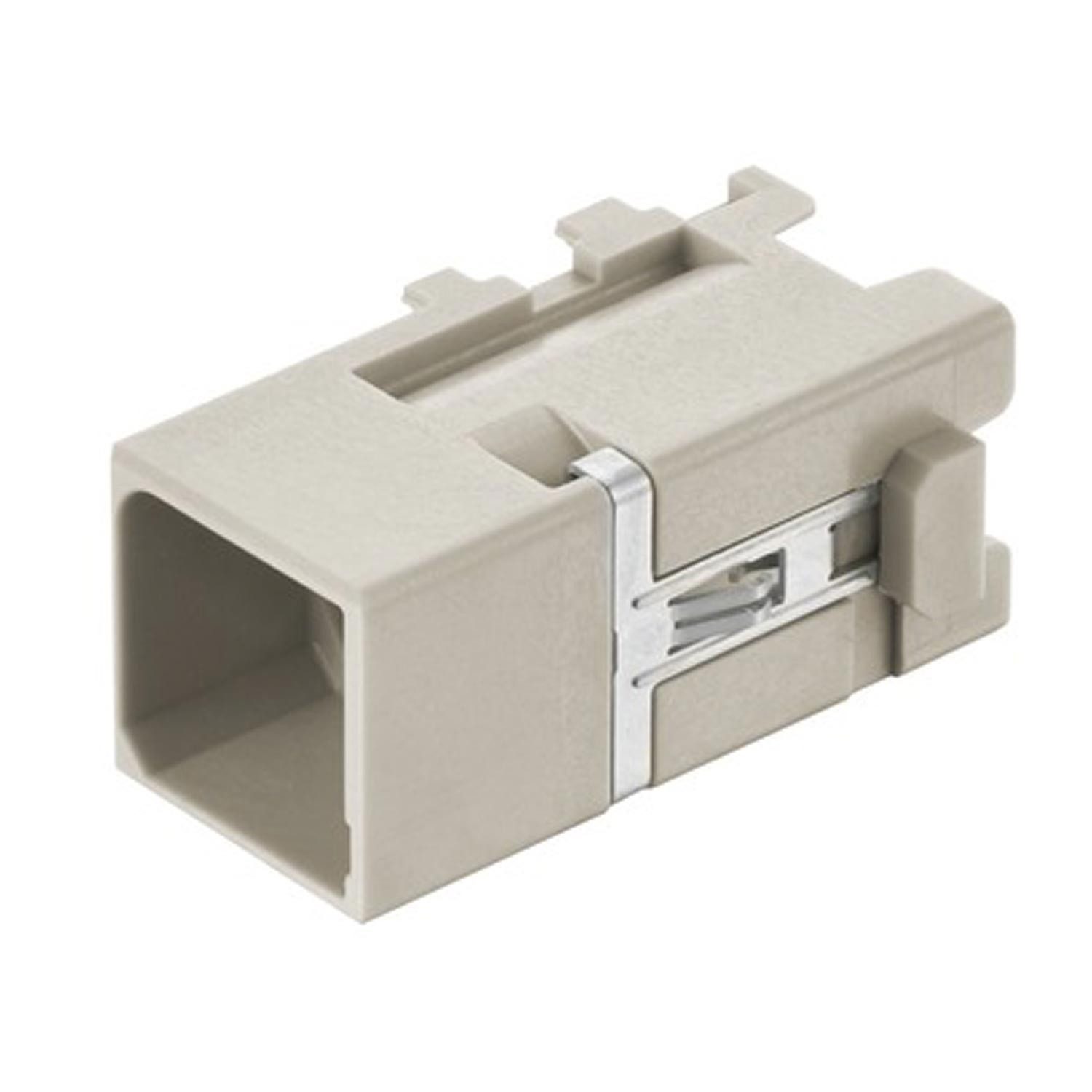 Harting DIN-Stecker Titel:Han Domino M12 GND-Modul cube, kleiner Tab Stifteinsatz (M) 1-p, Keine Verpackungseinheiten, Kein Mindestauftragswert
