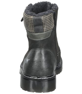 MUSTANG Stiefelette Lederimitat Schnürstiefelette