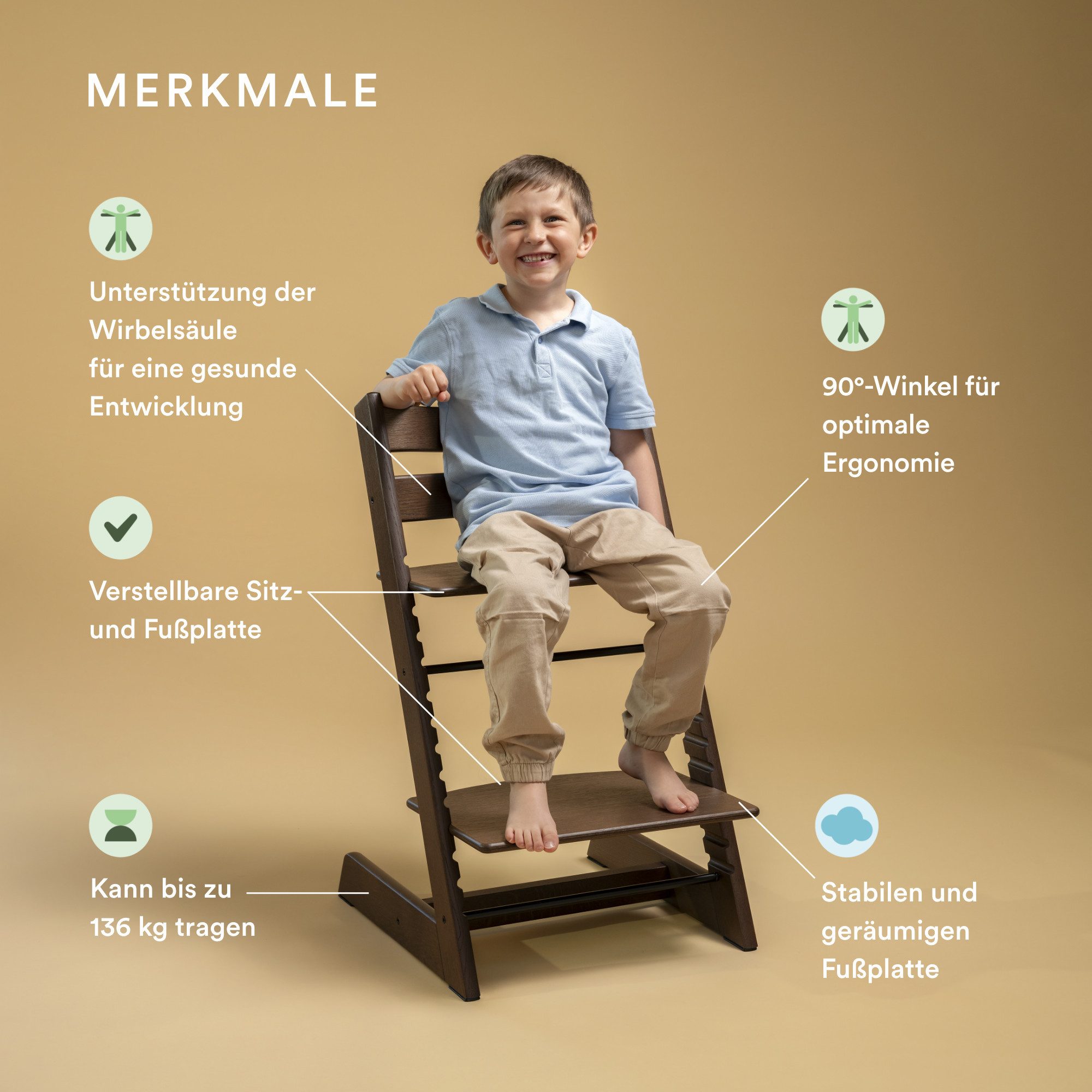 Stokke Hochstuhl TRIPP TRAPP Kinderhochstuhl, verstellbarer günstig online kaufen