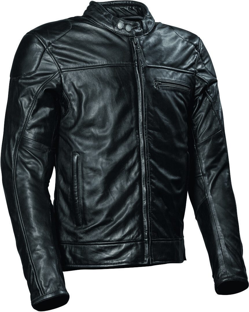 DIFI Motorradjacke Boston Black EDT Motorrad Lederjacke
