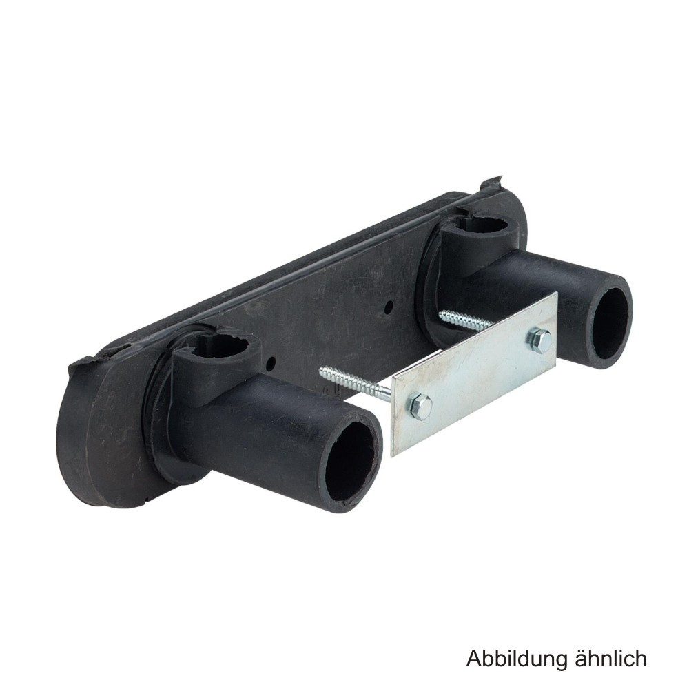 Viega Wasserrohr Viega Silenta-Gummi-Schallschlucker mit Halter für Wandmont., 150/200m