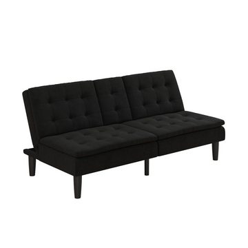 loft24 Schlafsofa Mainstays, Breite 181,5 cm, mit Getränkehalter, Knopfheftung