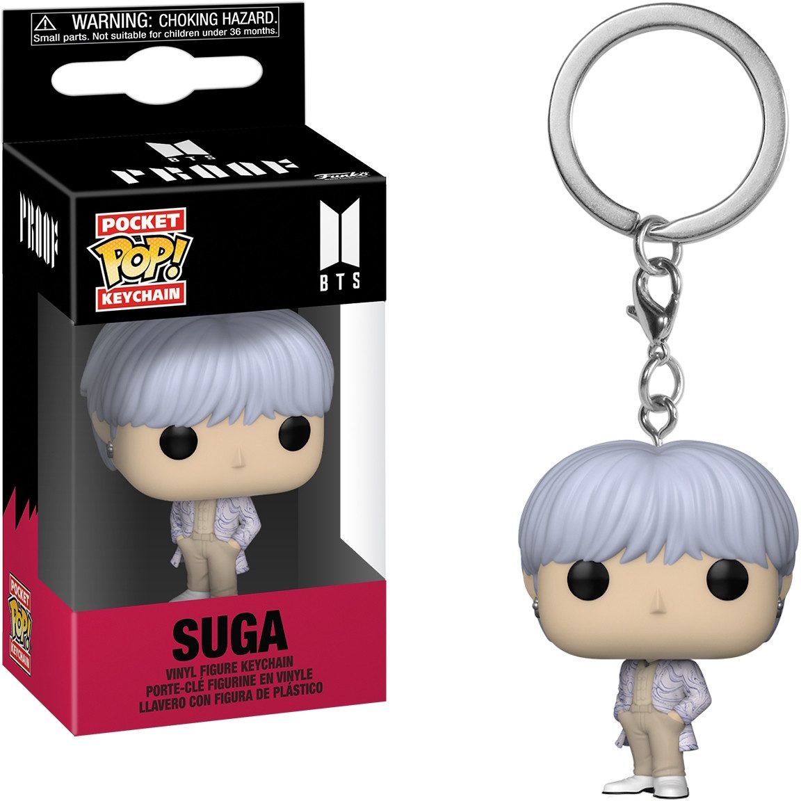 Funko Schlüsselanhänger BTS - Suga Schlüsselanhänger Pocket POP! Keychain