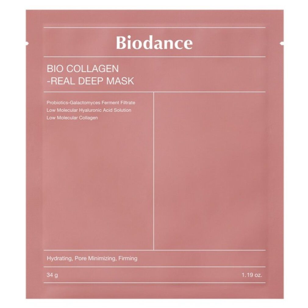 Biodance Gesichtsmaske Bio-Collagen Real Deep Mask Gesichtsmaske im Blatt 34g