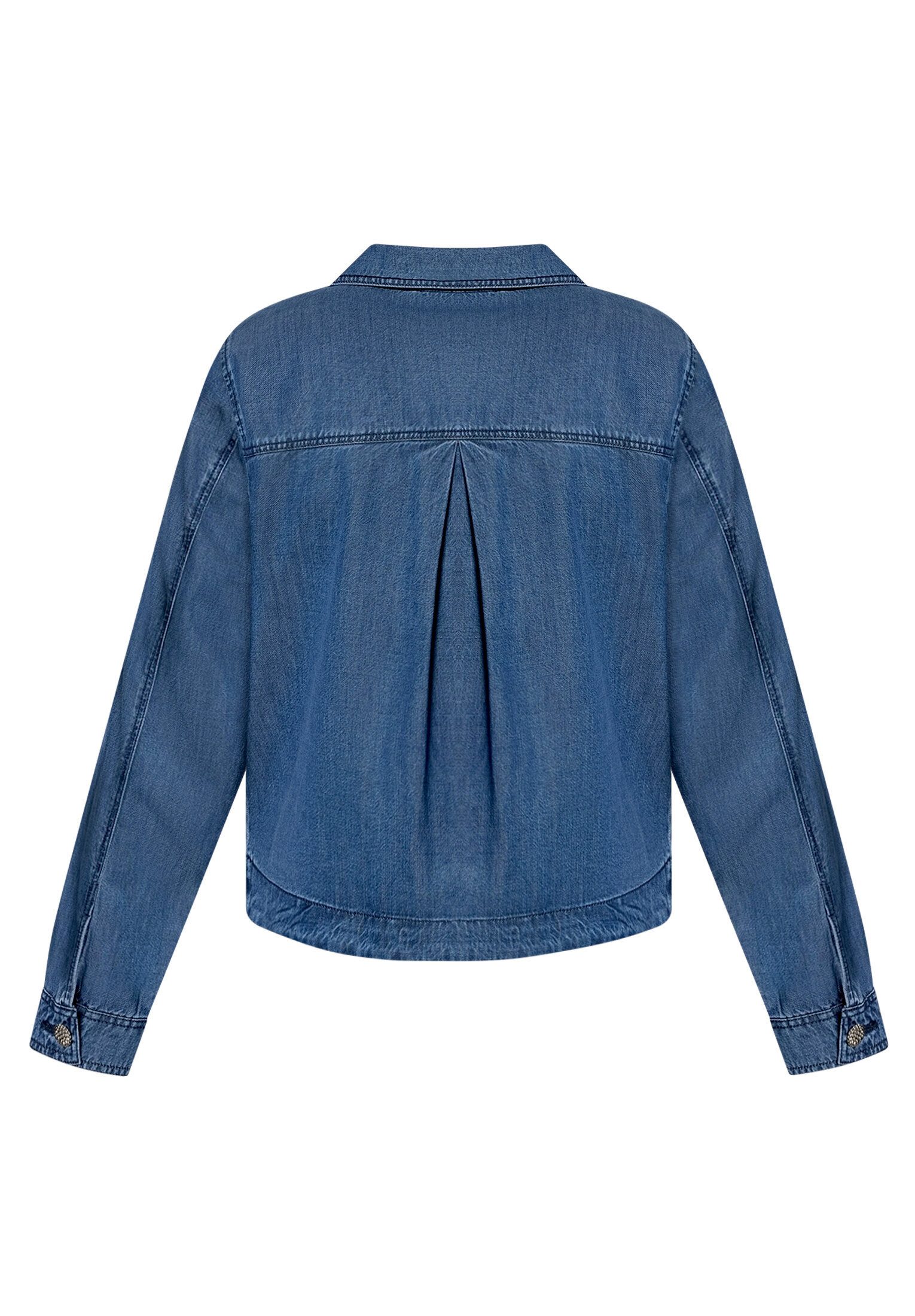 Cartoon Jackenblazer Damen mit aufgesetzten Taschen