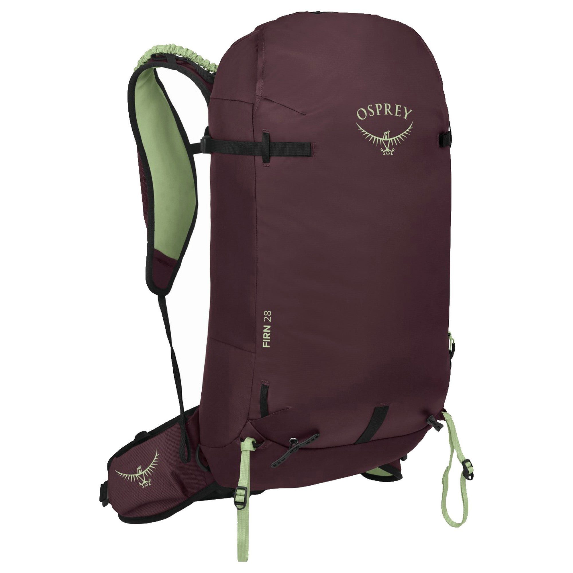 Skirucksack Firn 28 - Skirucksack 60 cm (elderberry purple/peppermint green, S/M)