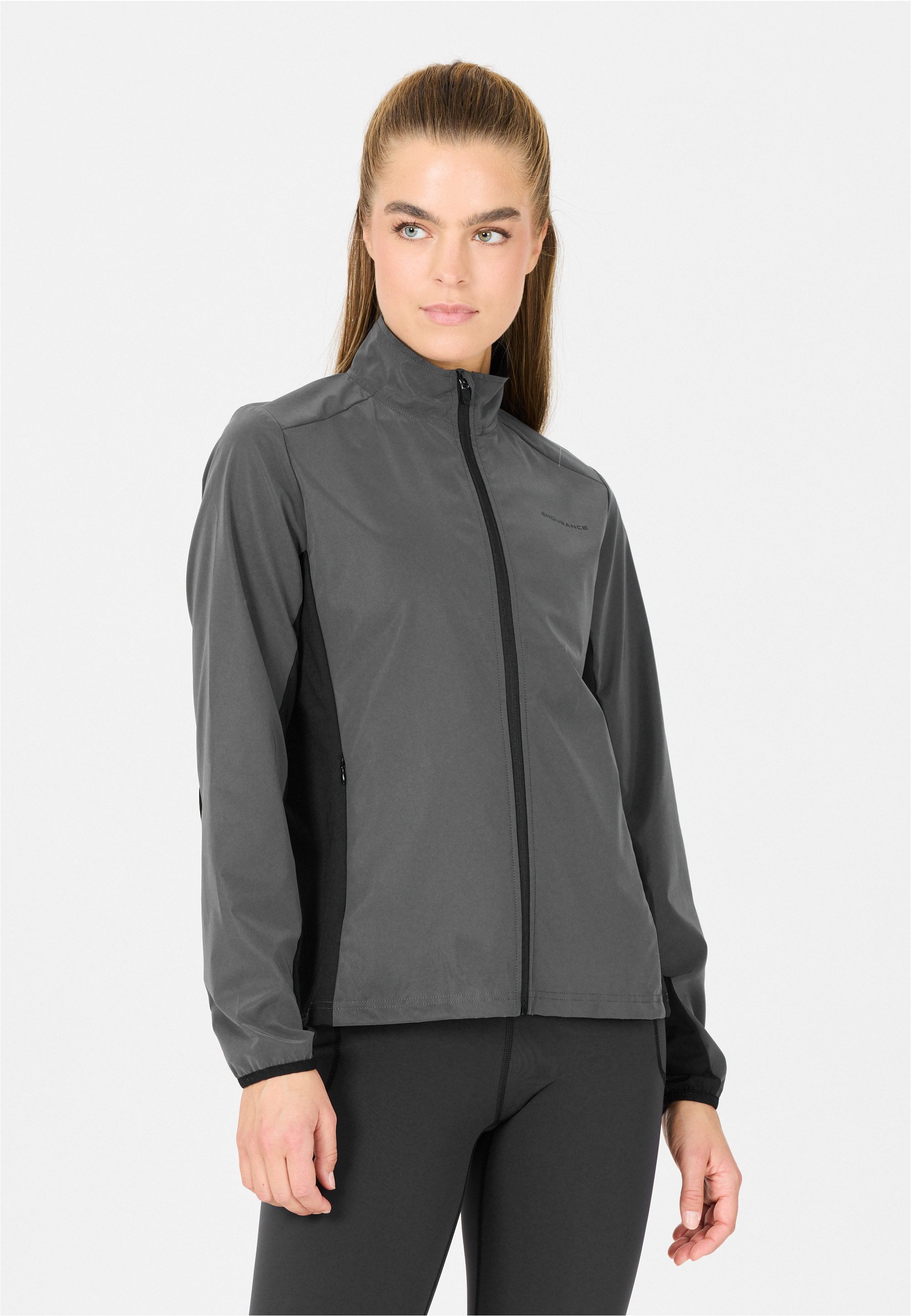 ENDURANCE Laufjacke Bebinca mit praktischen Reflektoren
