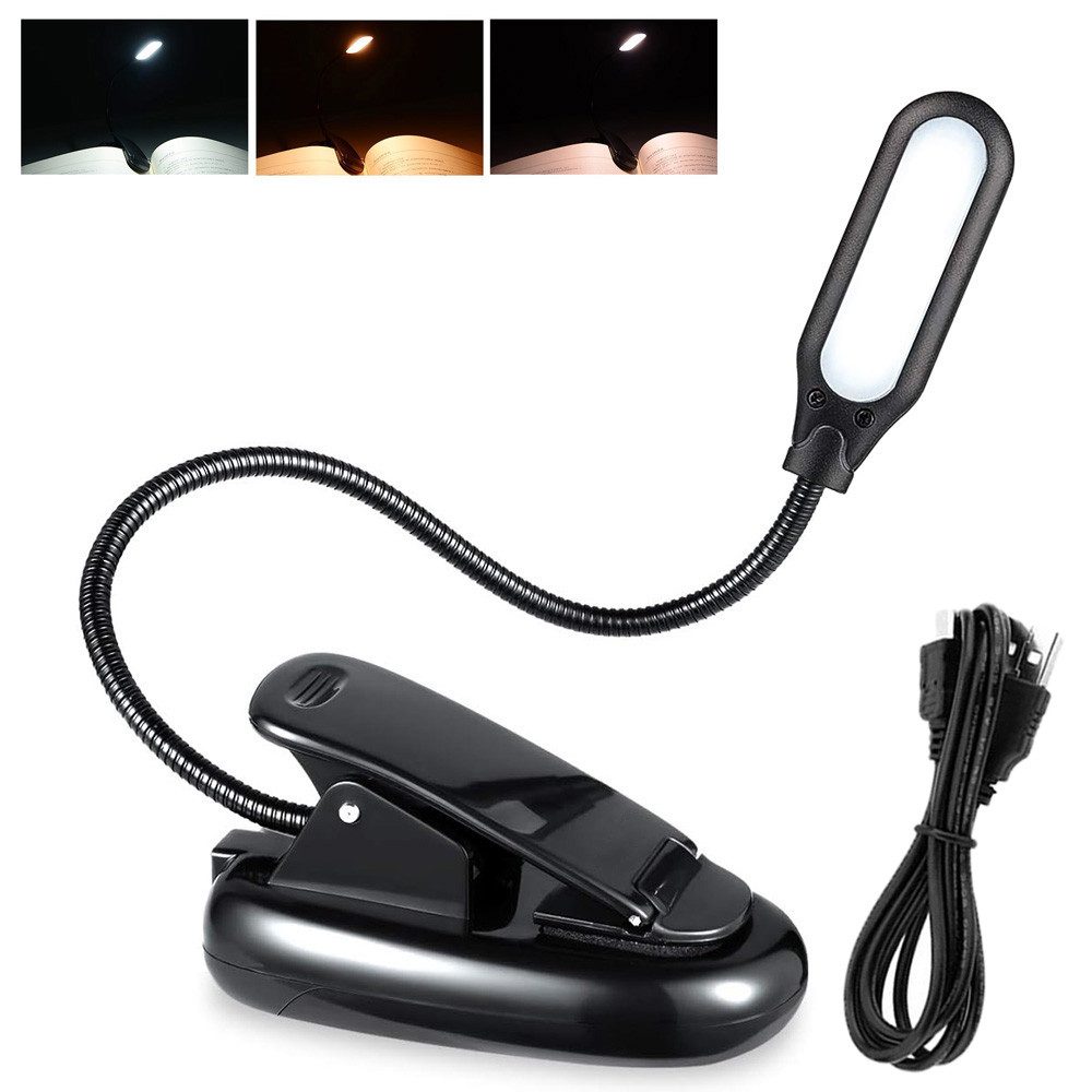 MUPOO LED Klemmleuchte Tragbare LED Leselampe günstig online kaufen