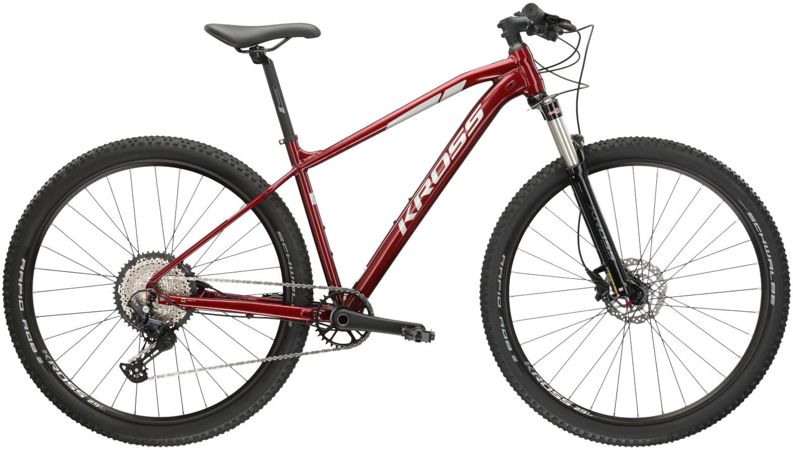 Kross Mountainbike KROSS MTB Все бренды Level 6.0 29" rot 12 Gänge, 12 Gang Shimano DEORE M6100 Schaltwerk, Kettenschaltung