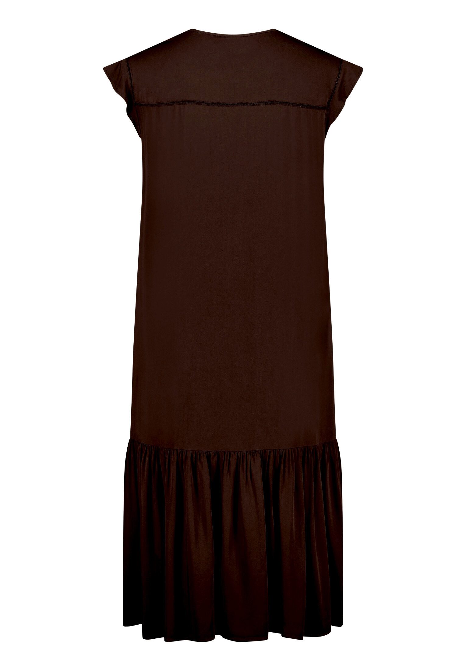Cartoon Druckkleid Damen mit Flügelärmeln