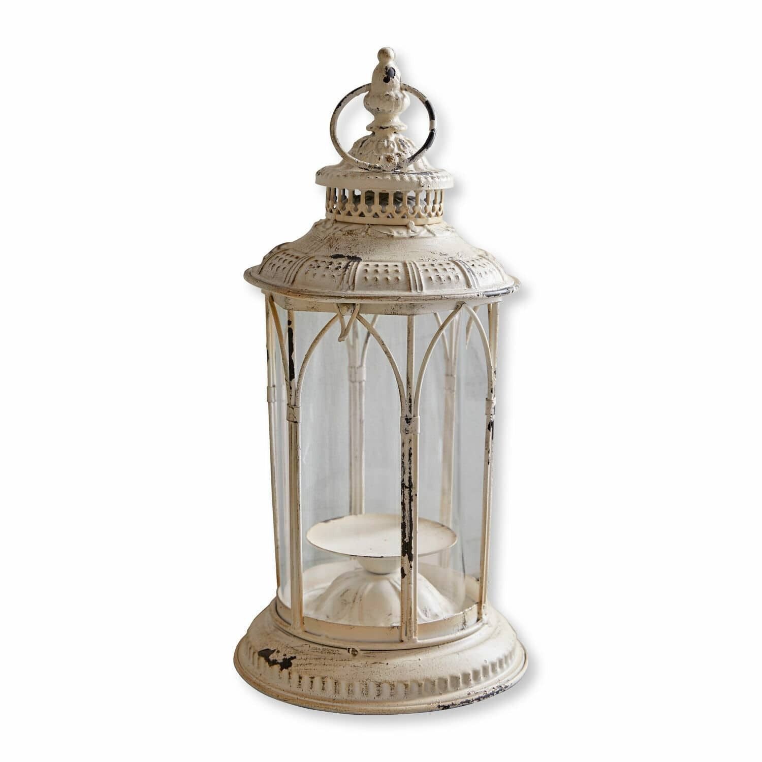 Mirabeau Kerzenlaterne Laterne Lanao creme günstig online kaufen