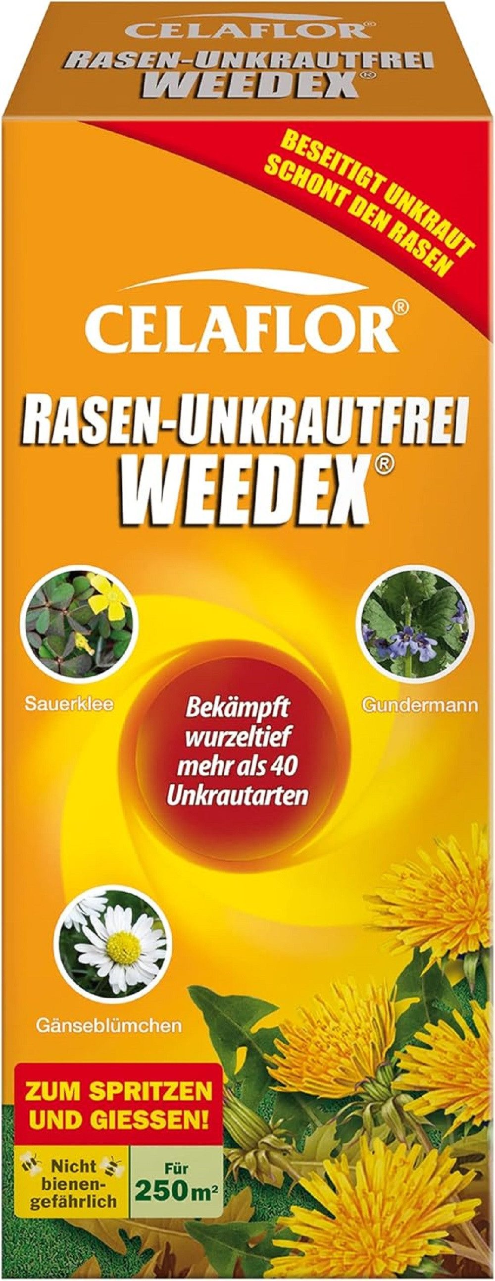 Celaflor Unkrautbekämpfungsmittel Celaflor Rasen Unkrautfrei Weedex 250 ml
