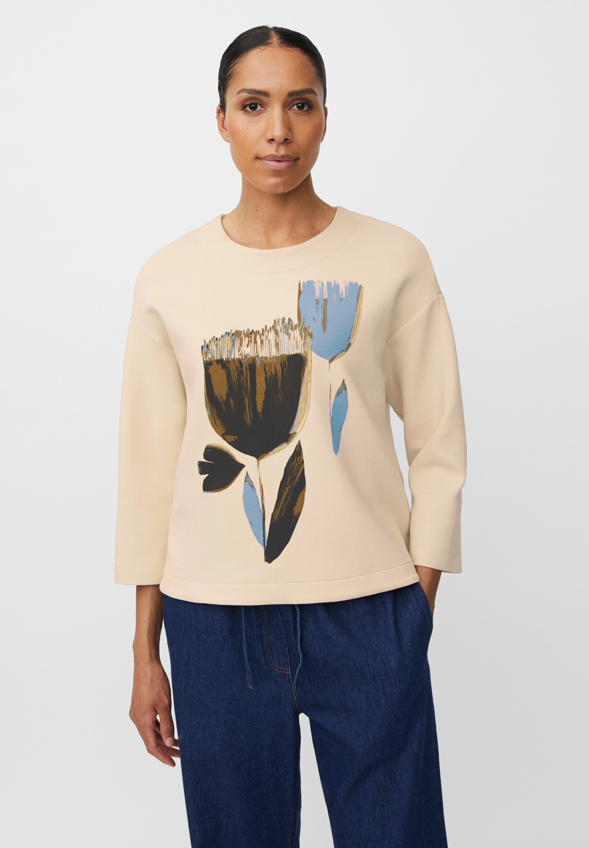 Masai Langarmshirt MaDesvon Weiches Material, fließende Bewegung, schmeichelnde Form