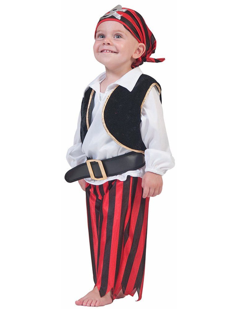 Funny Fashion Piraten-Kostüm Baby Pirat Seefahrer Kostüm