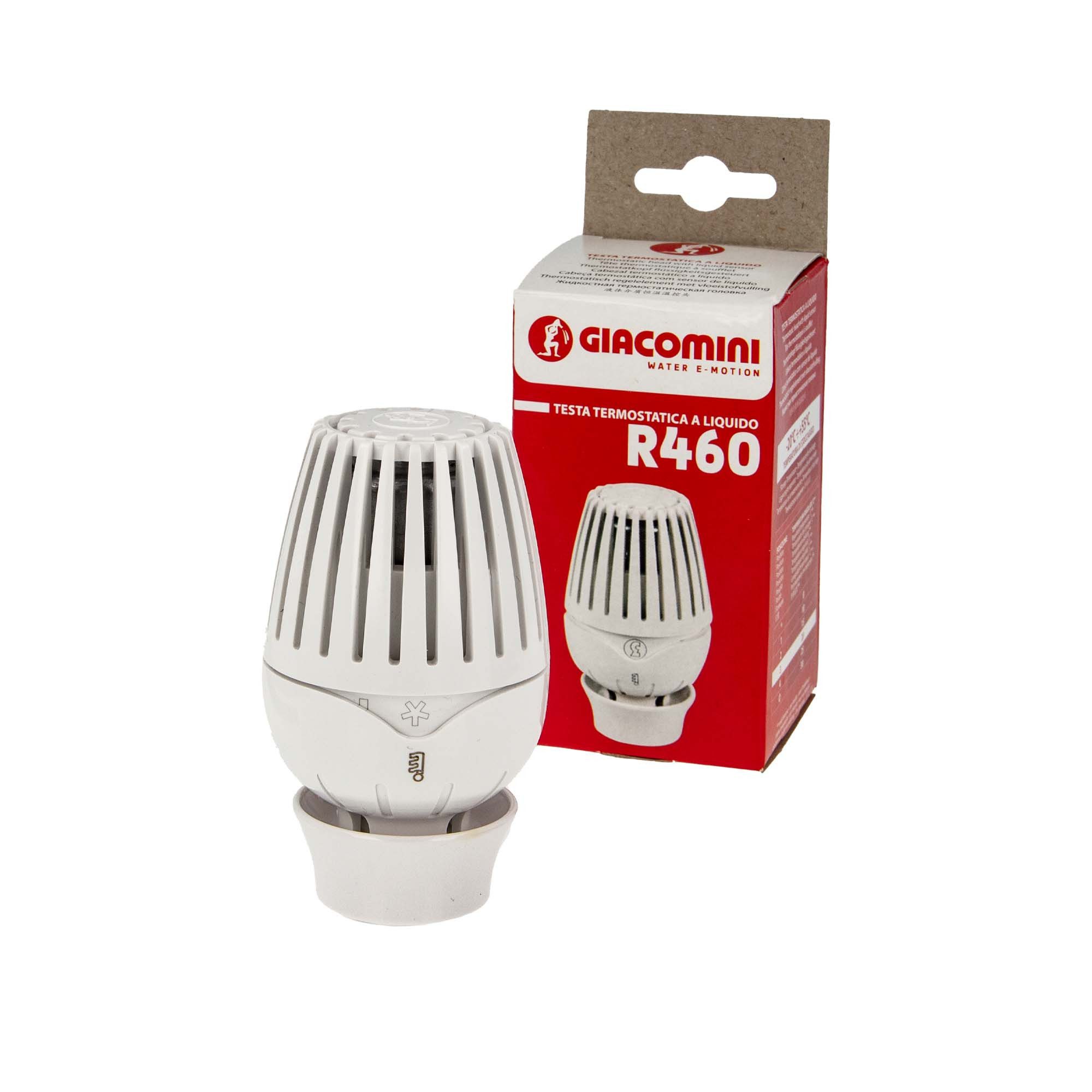 Heizkörperthermostat Thermostatkopf R460, mit Patentbefestigung