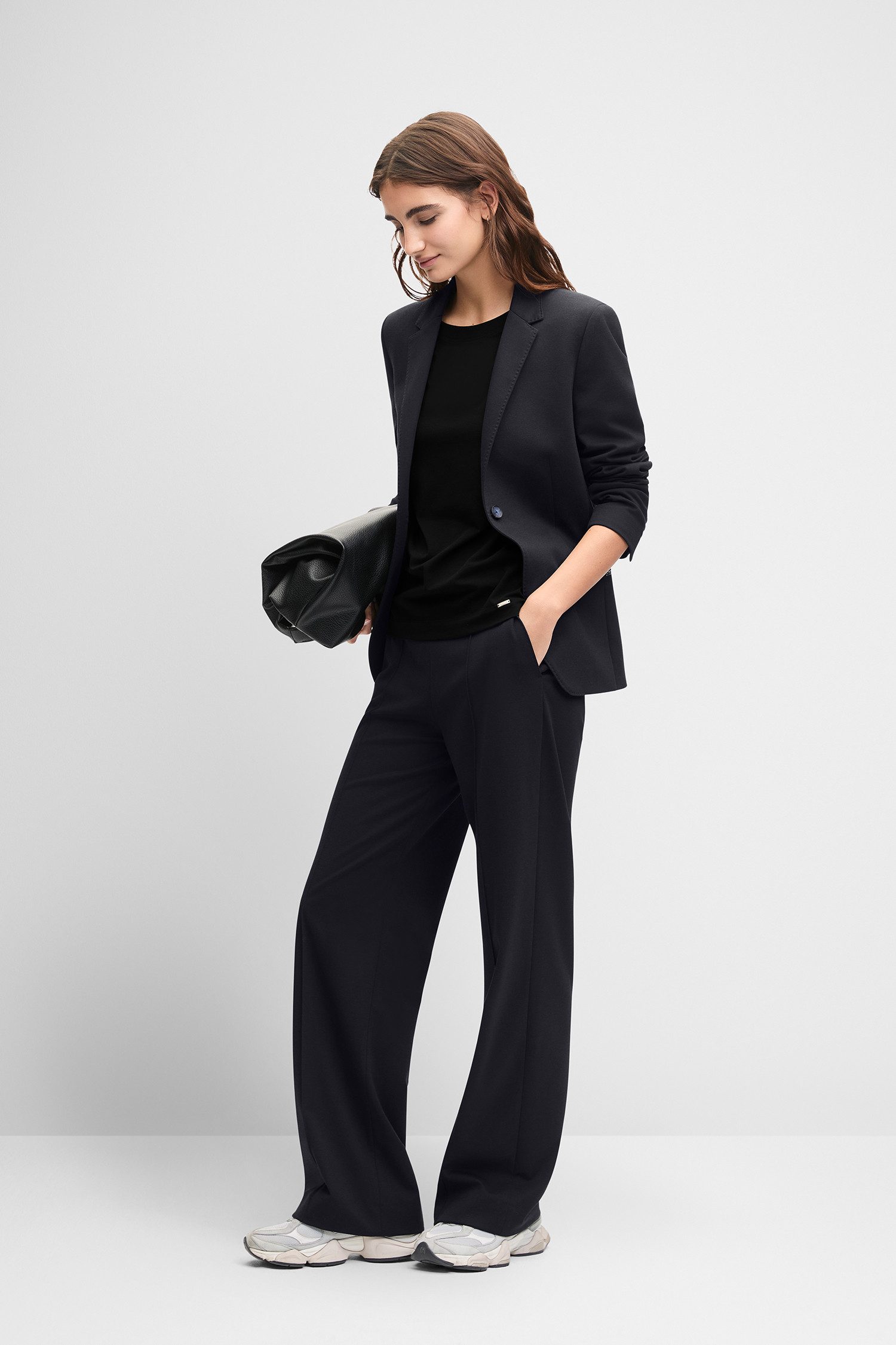 Cinque Jackenblazer CILEO Regular Fit, 1-Knopf-Form, elastischer Materialmix