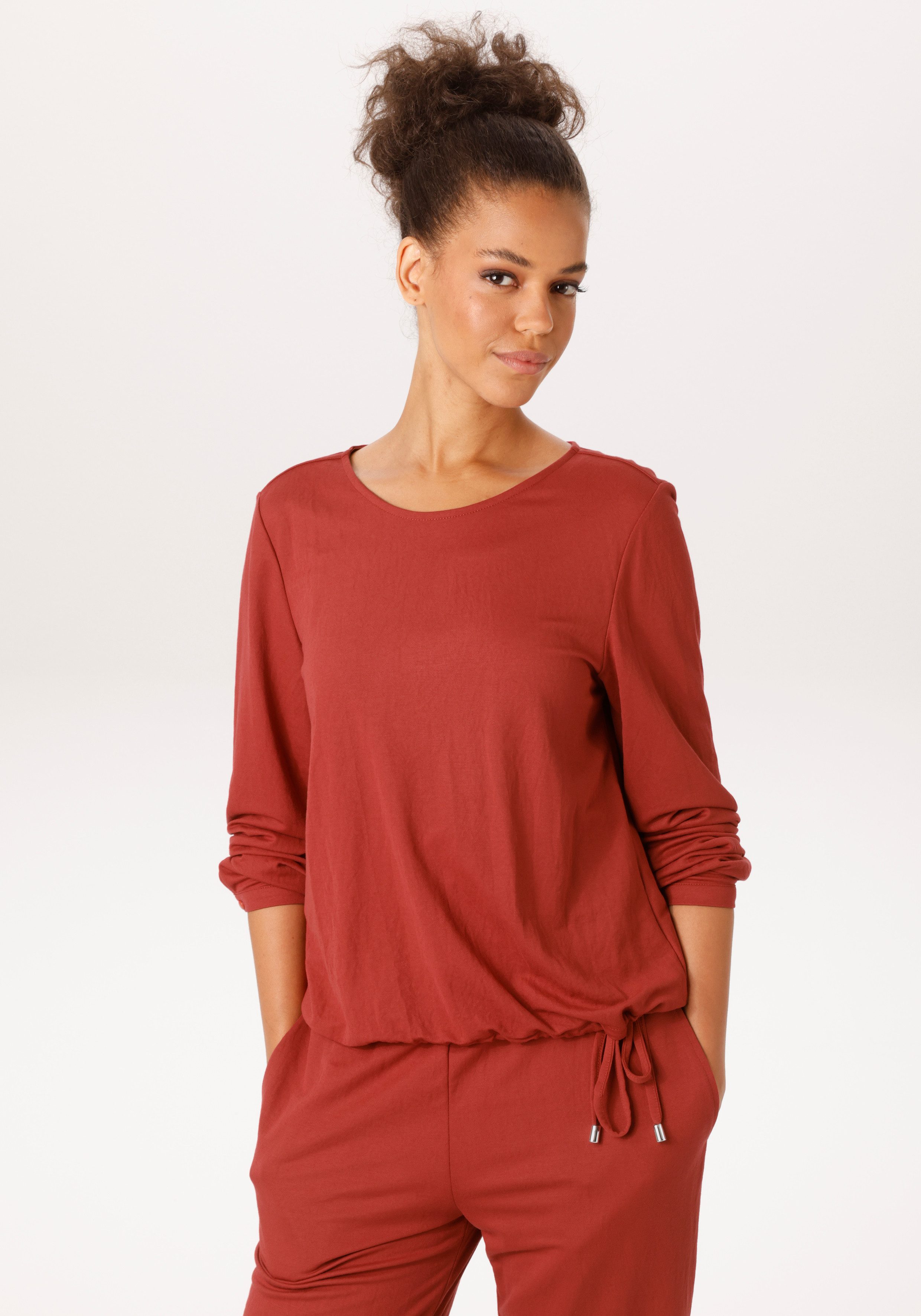 Aniston CASUAL Langarmshirt in weicher Pique-Qualität NEUE KOLLEKTION. € 39,99, (€ 39,99 pro 1 Stk).