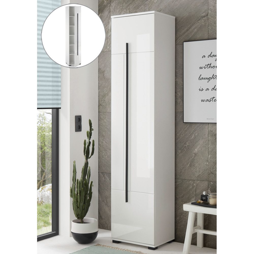 Lomadox Hochschrank CHARLESTON-61 Hoher Badezimmerschrank in günstig online kaufen