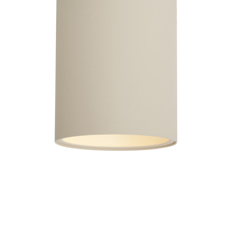 Qazqa LED Aufbaustrahler 108436, ohne Leuchtmittel, Extra-Warmweiß, QAZQA Aufbau­spot, gu10, Beige, Aluminium, Modern