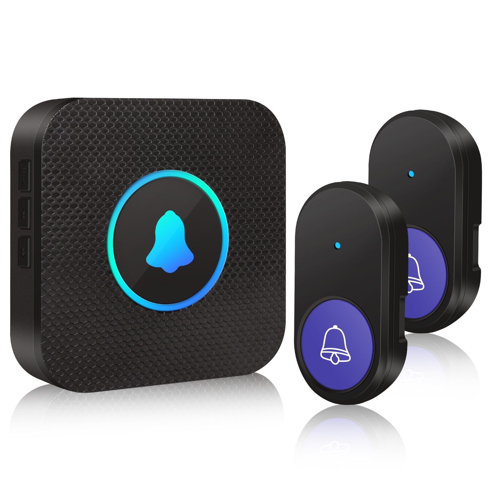 Bundviel Türklingel-Set Funkklingel, 400M Reichweite Türklingel Funk Set, IP55 wasserdicht