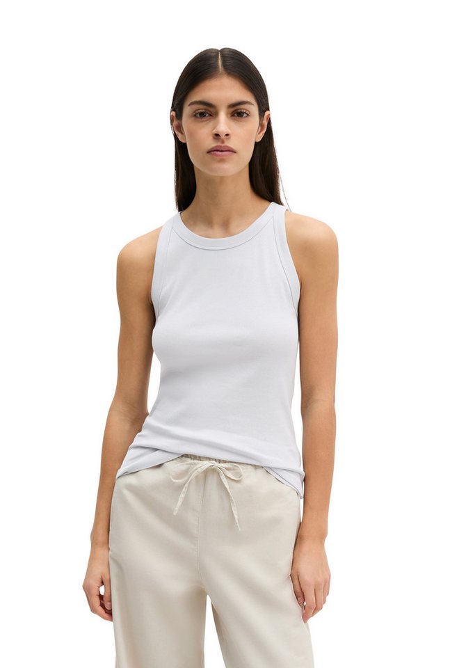 Marc O'Polo T-Shirt aus Organic-Cotton-Rib-Jersey