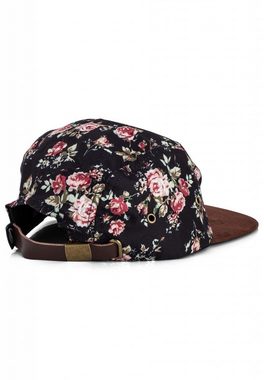 Blackskies Snapback Cap Florale 5-Panel Cap Black Beauty Vol. II - Floral-Suede