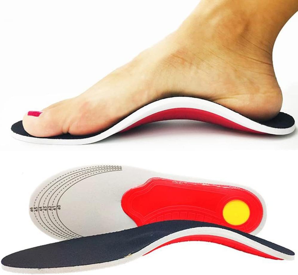 LA CUTE orthopädische Schuheinlagen Orthopädische Einlagen für Fußgewölbeunterstützung (Einlegesohlen zur Unterstützung des Fußgewölbes, 1 Paar orthopädische Einlegesohlen für Damen & Herren), Zuschneidbare Einlagen für eine individuelle Passform