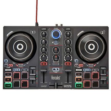 HERCULES DJ Controller Hercules DJ Control Inpulse 200 + Laptopständer