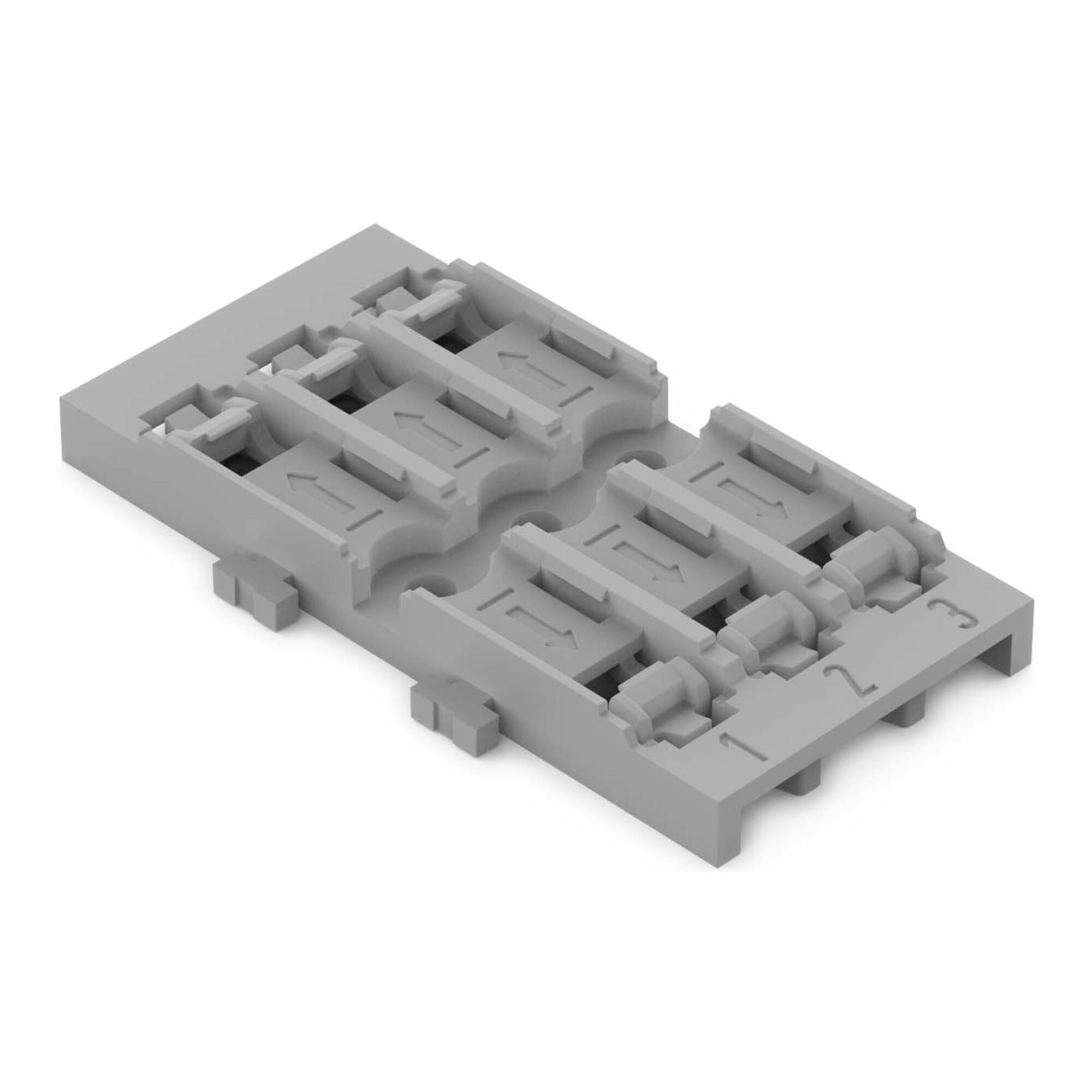 WAGO WAGO GmbH& Co. KG Befestigungsadapter 3-fach 221-2523 25 Stk